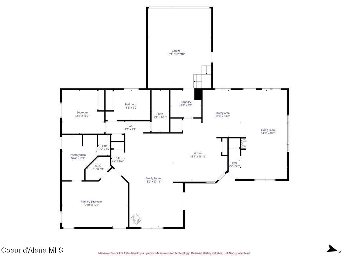 9864 Bottle Bay Road Sagle, ID 83860 - Photo 35 of 35 01-Floor Plan