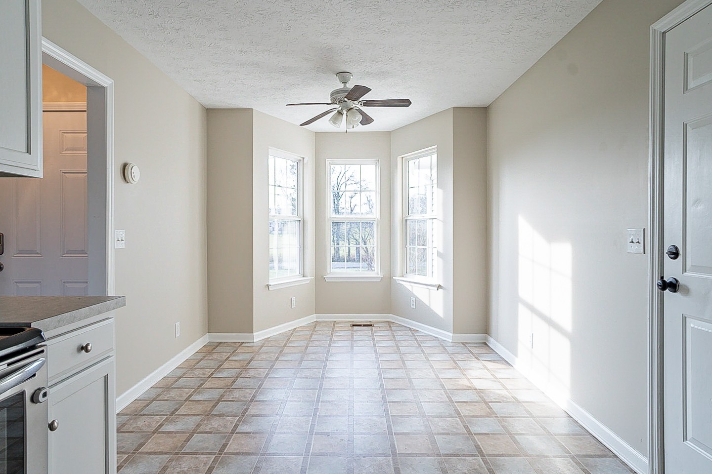 85 Blue Well Road Lebanon, TN 37090 - Photo 10 of 27 a view of an empty room with window and chandelier fan