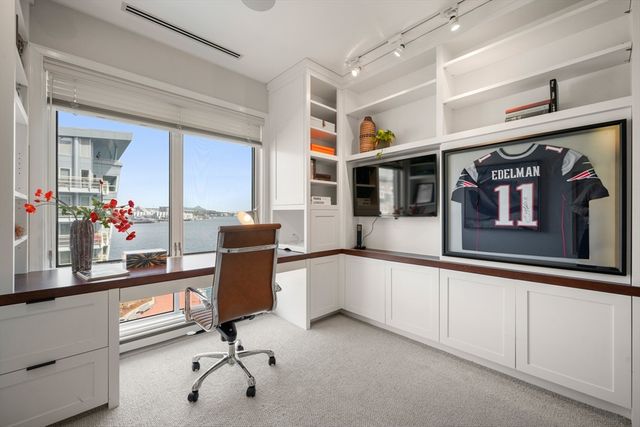 a room with furniture and window