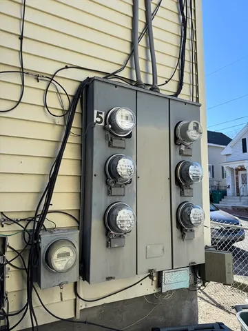 a front view of a house with entryway