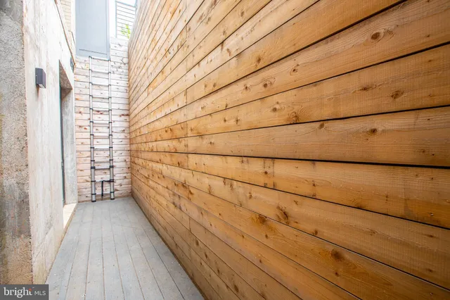 a view of wooden floor