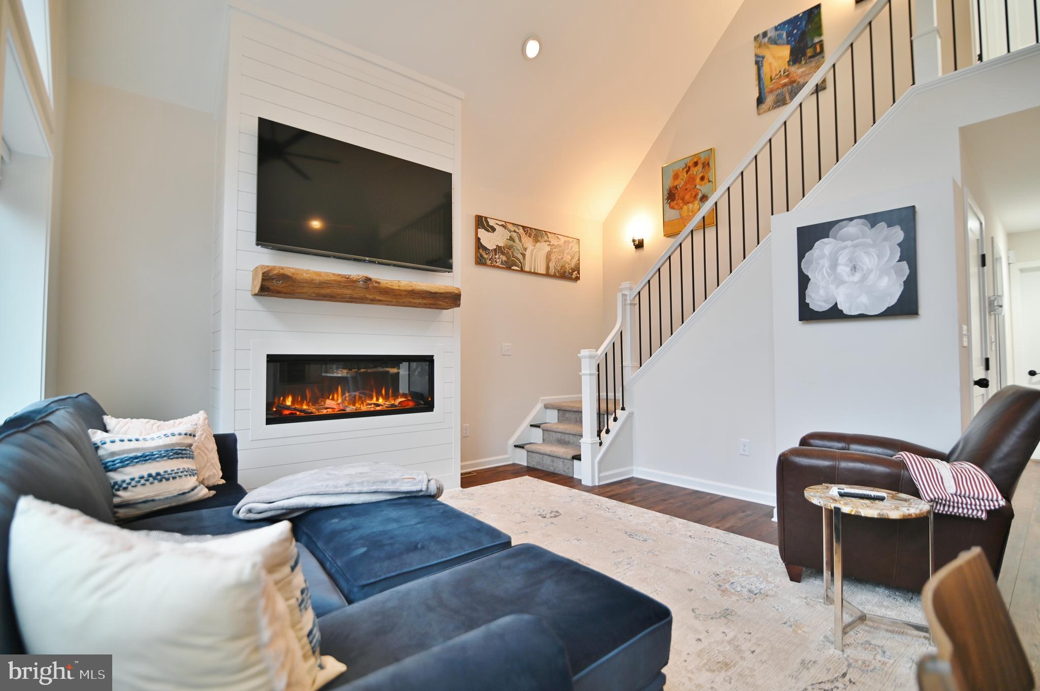 5448 Crooked Run Road Mount Jackson, VA 22842 - Photo 19 of 67 a living room with furniture and a flat screen tv