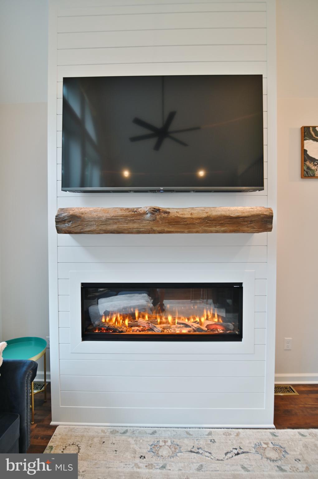 5448 Crooked Run Road Mount Jackson, VA 22842 - Photo 20 of 67 a fireplace with a stove
