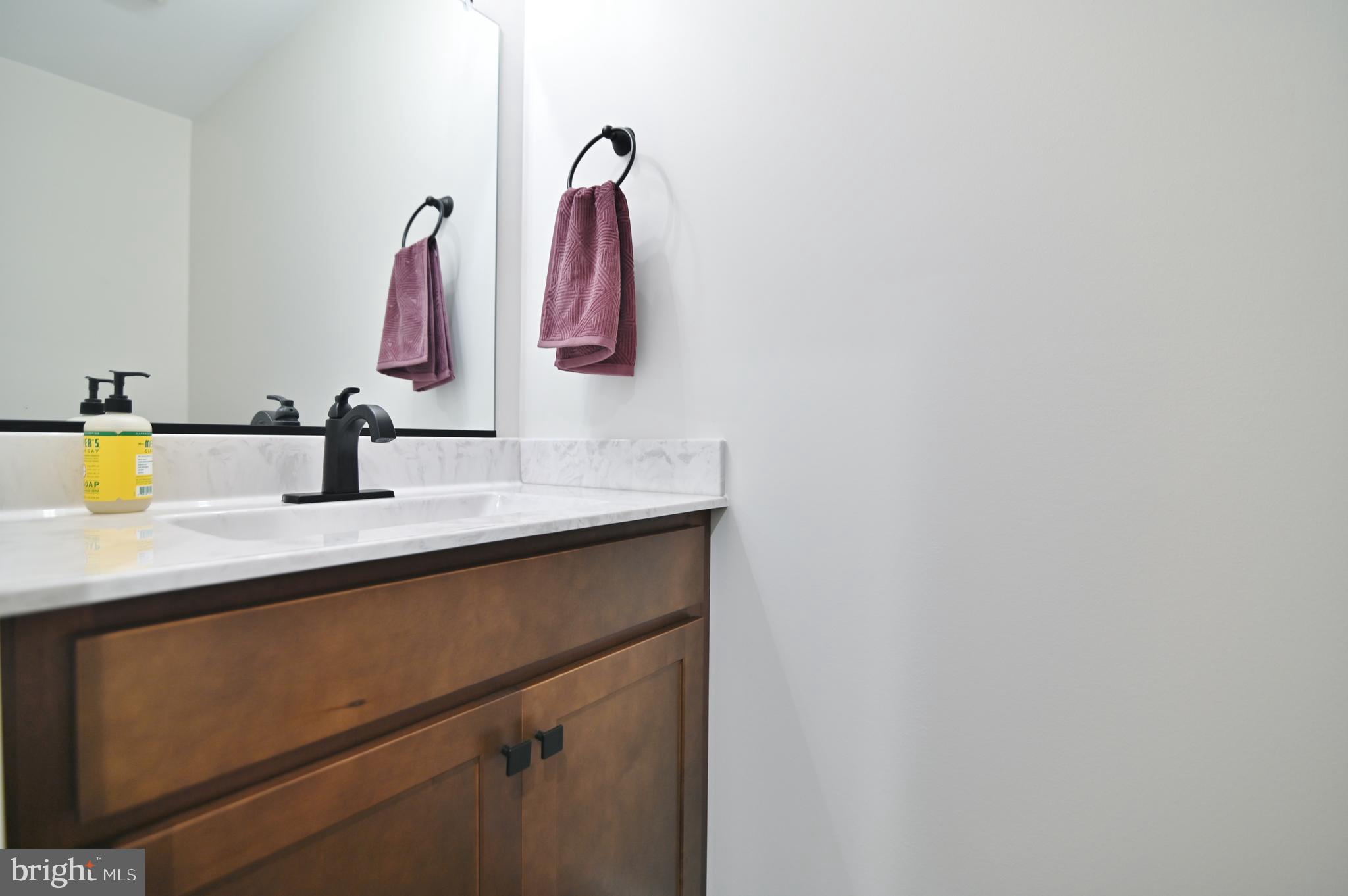 5448 Crooked Run Road Mount Jackson, VA 22842 - Photo 40 of 67 a bathroom with a sink and a mirror