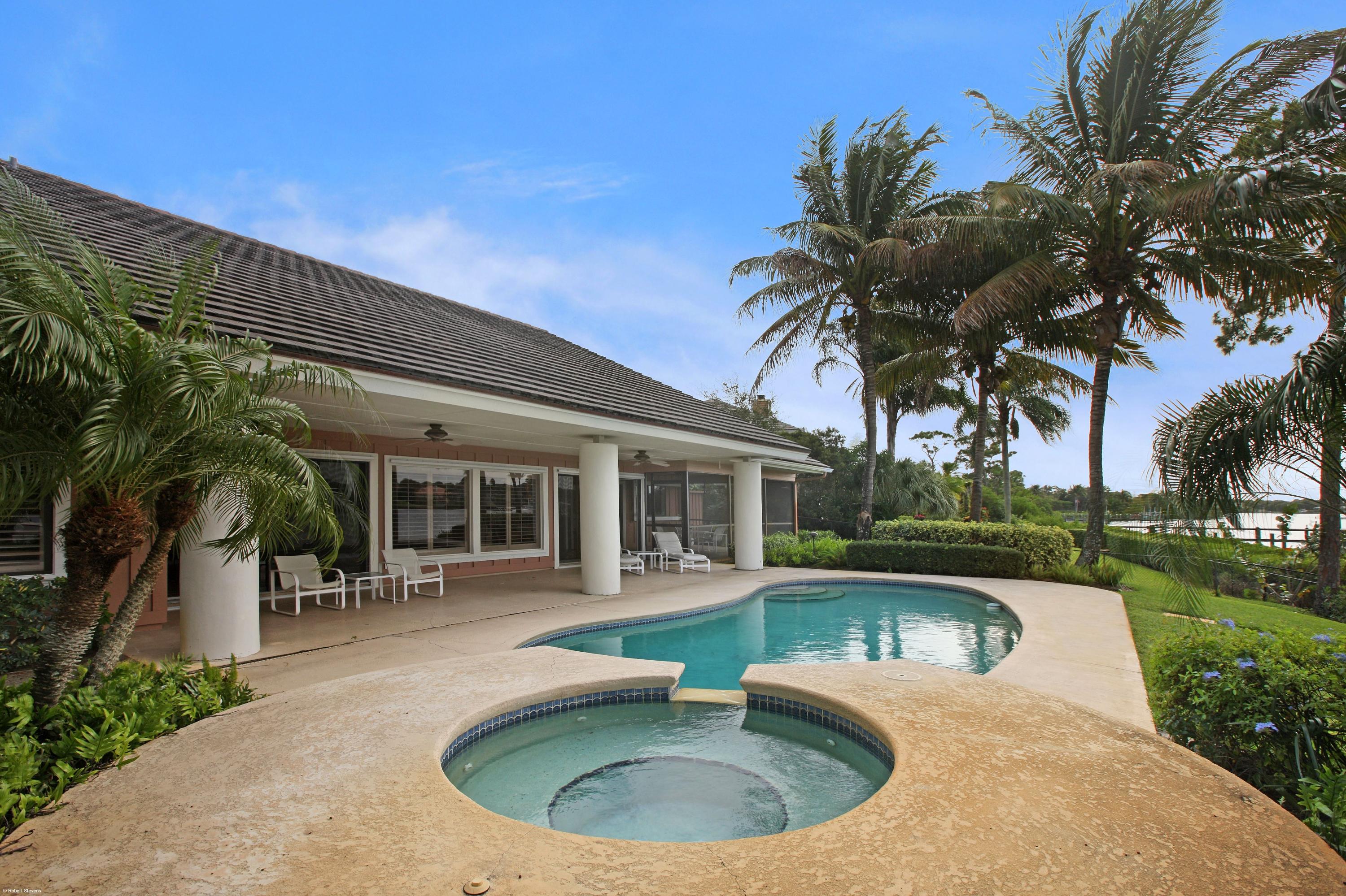 18767 Southeast River Ridge Road Tequesta, FL 33469 - Photo 17 of 27 pool/spa