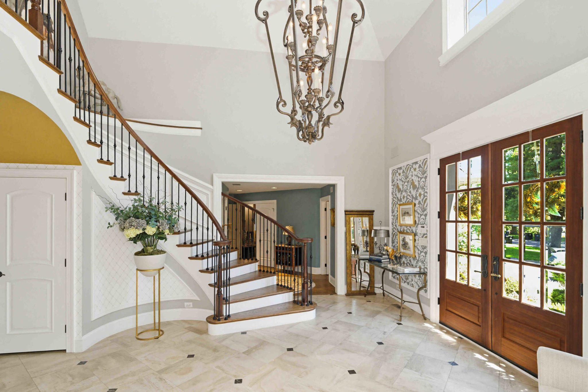 2244 Deer Path Road Huntingdon Valley, PA 19006 - Photo 13 of 95 Foyer with grand staircase.