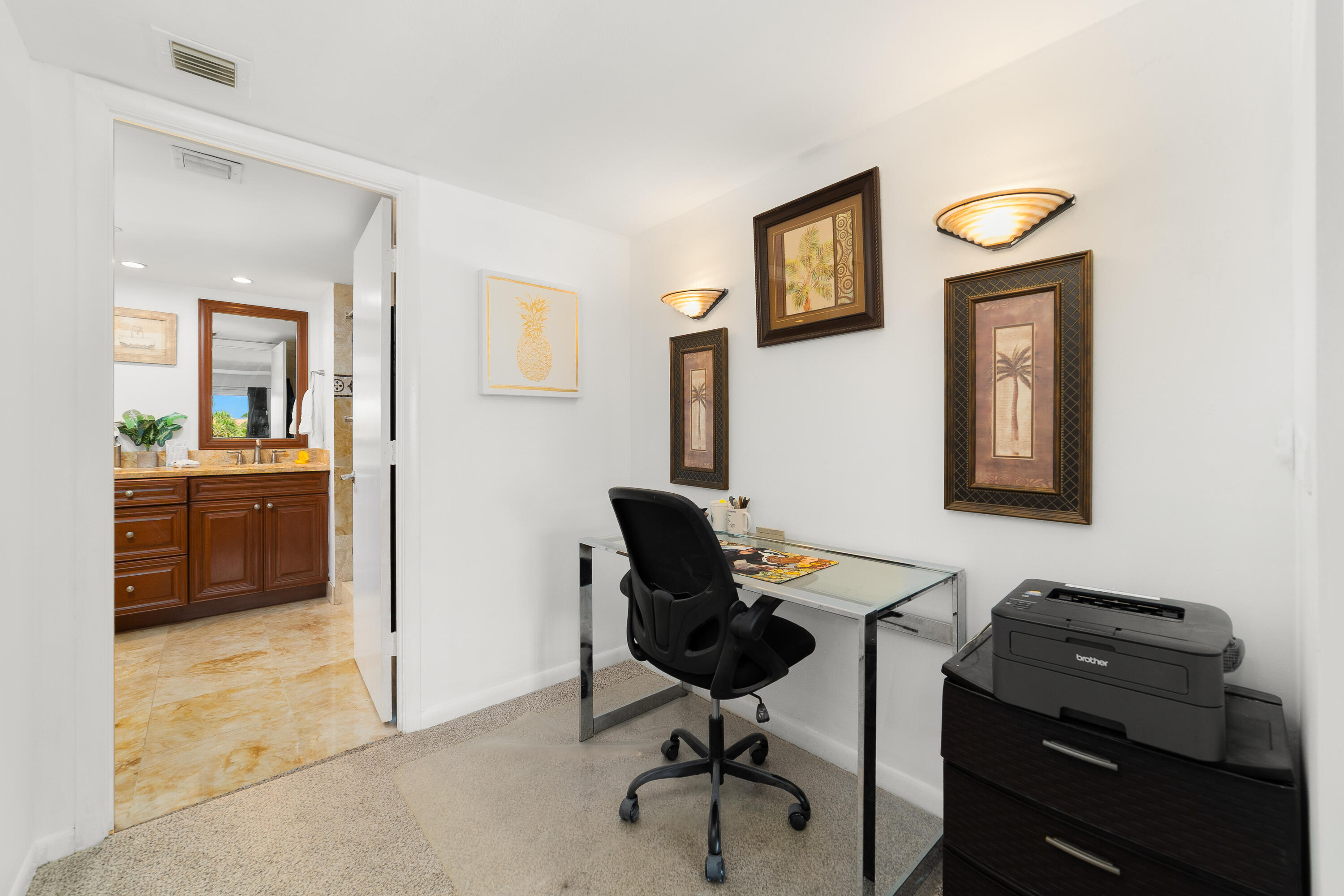 4301 North Ocean Boulevard, Unit 203 Boca Raton, FL 33431 - Photo 23 of 56 Office area