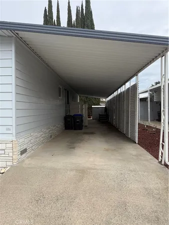 a view of parking garage