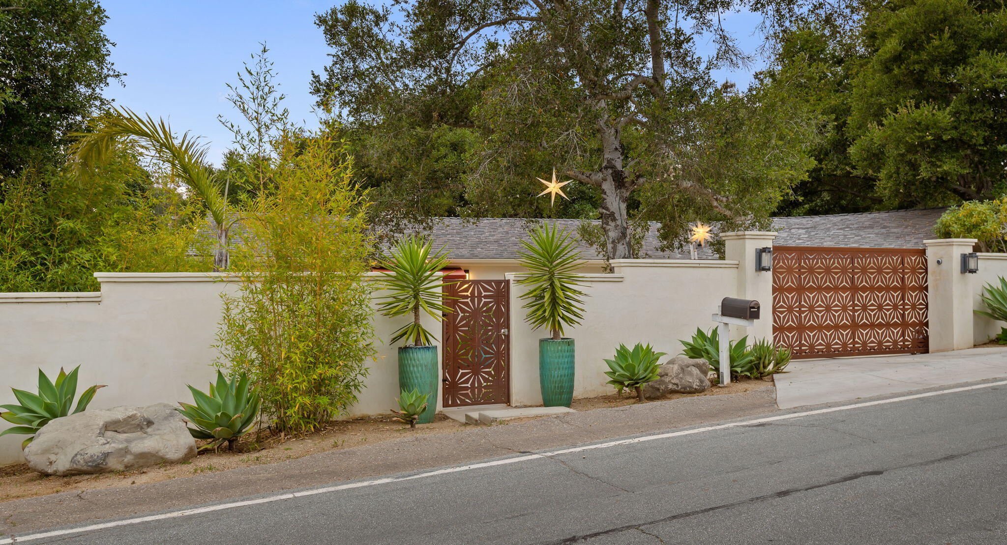 1470 School House Road Montecito, CA 93108 - Photo 3 of 41 1-web-or-mls-01 - Gated Entrance