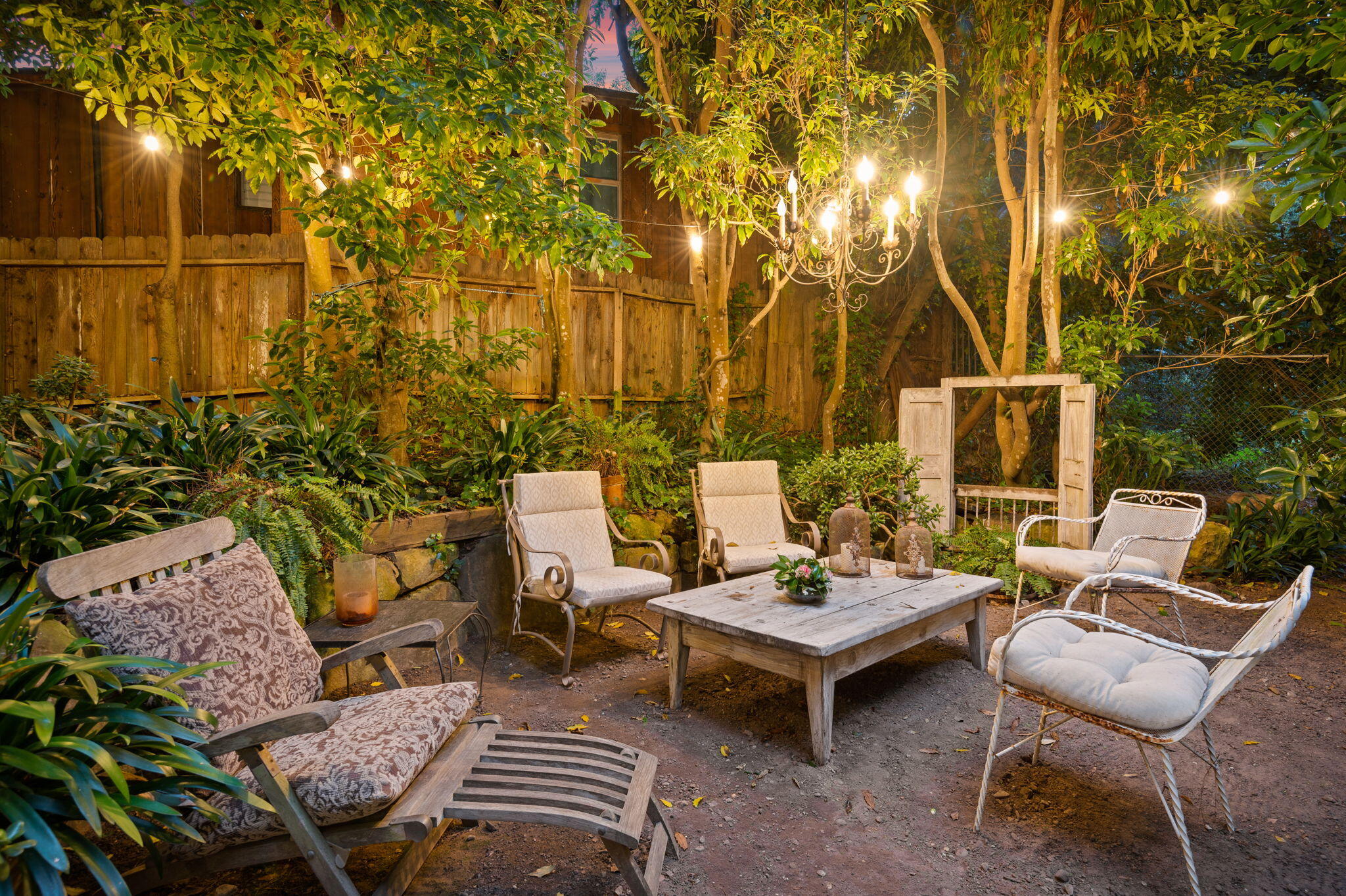 1470 School House Road Montecito, CA 93108 - Photo 40 of 41 42-web-or-mls-42 - Sitting Area Twilight