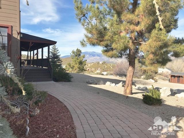 59373 Hop Patch Spring Road Mountain Center, CA 92561 - Photo 3 of 41 a view of terrace with seating space