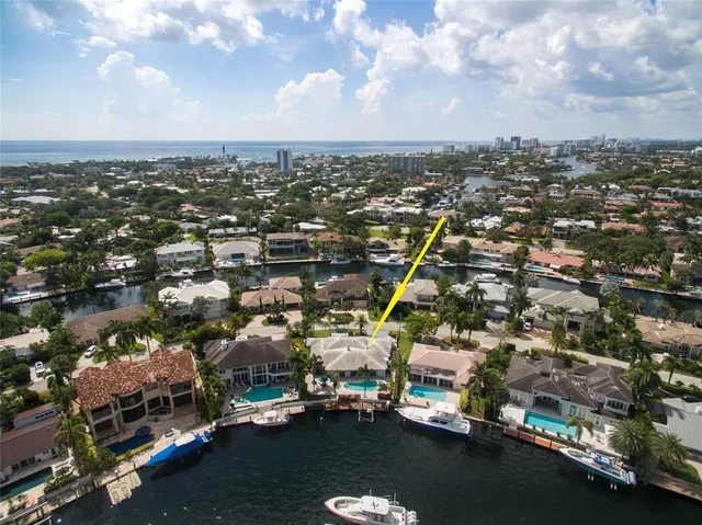 an aerial view of a city with lots of residential buildings