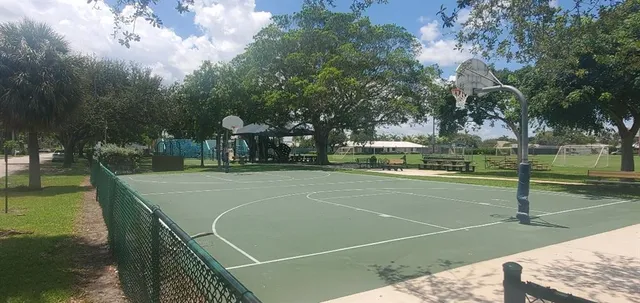a view of a basket ball ground