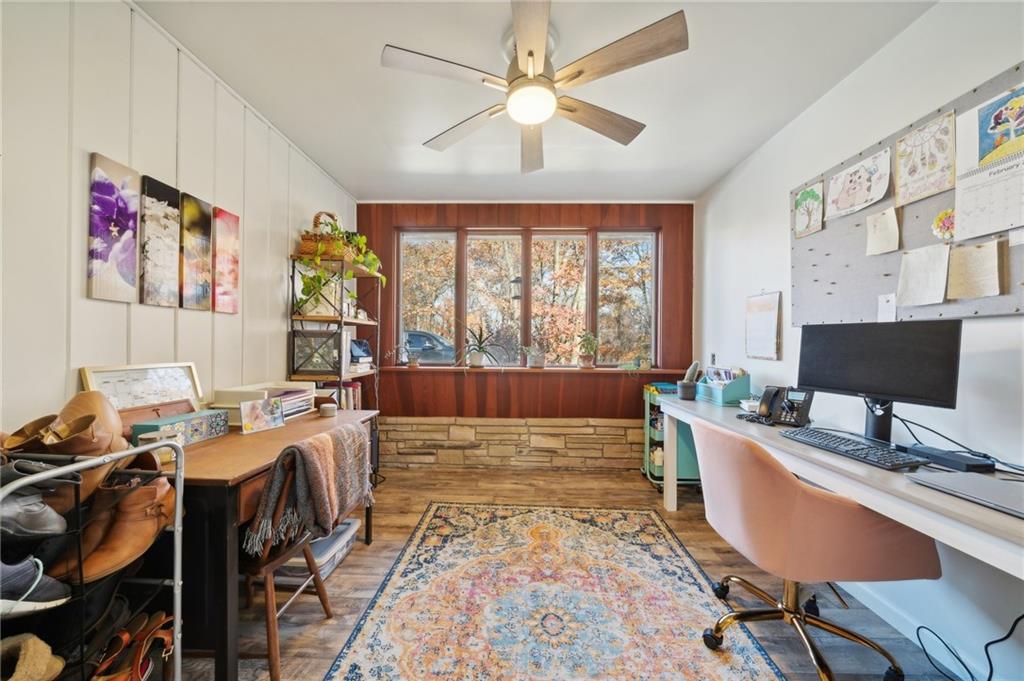 146 Jacobs Drive Boswell, PA 15531 - Photo 14 of 35 a view of a workspace with furniture and a window