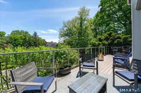 a house view with a sitting space