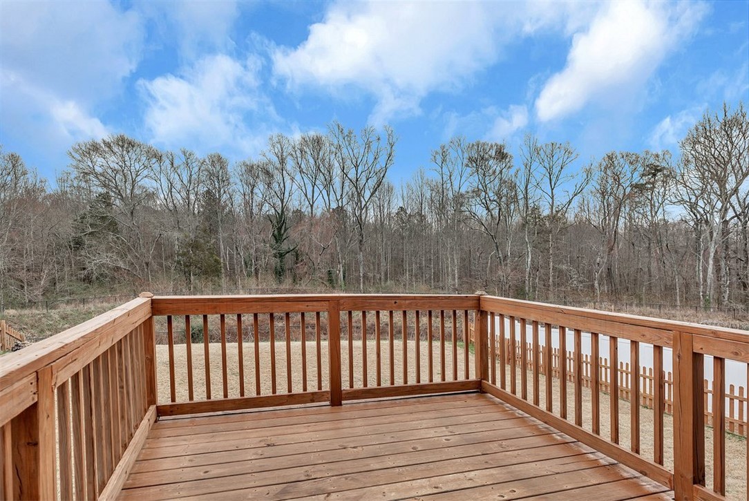 150 Queens Mill Court Pendleton, SC 29670 - Photo 31 of 37 This spacious deck offers a tranquil retreat with expansive views of natural surroundings.