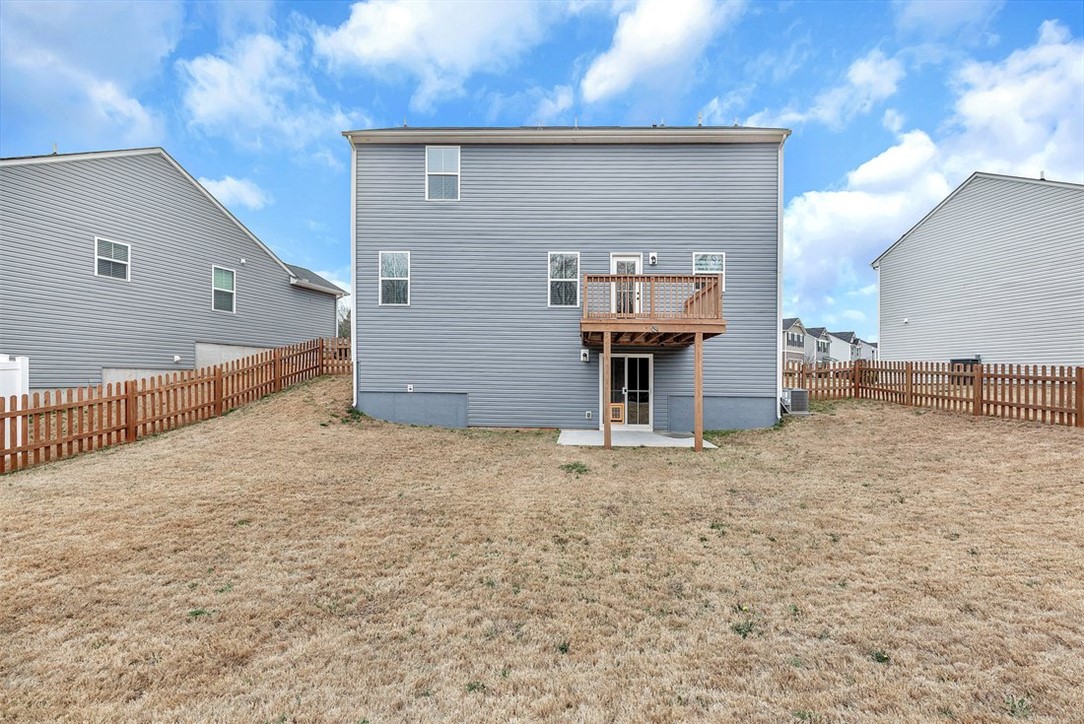 150 Queens Mill Court Pendleton, SC 29670 - Photo 35 of 37 This residence features a deck and fenced yard, ideal for outdoor enjoyment.