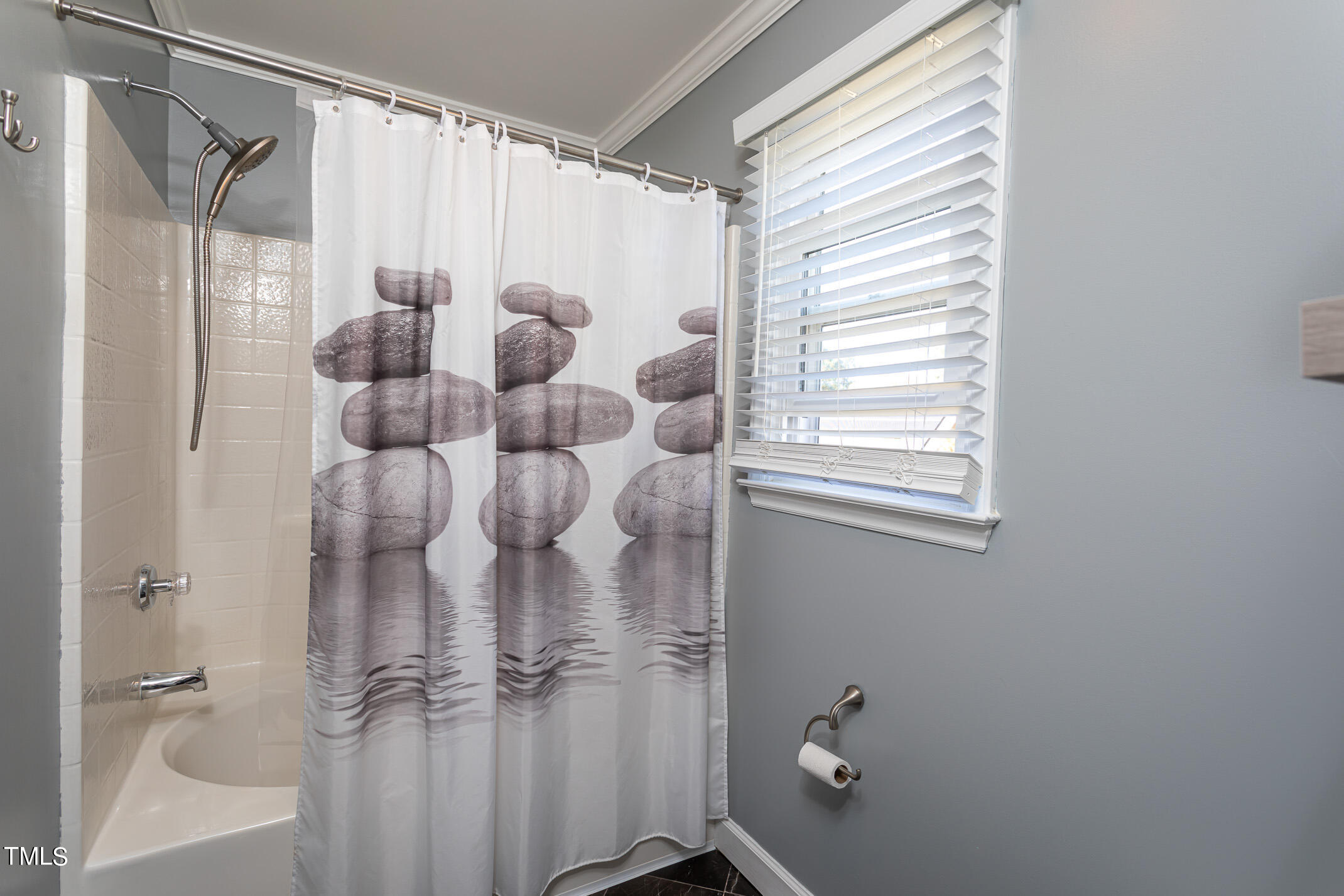 3213 Terrel Mill Road Raleigh, NC 27616 - Photo 11 of 20 Tub/shower combo & tile floors.