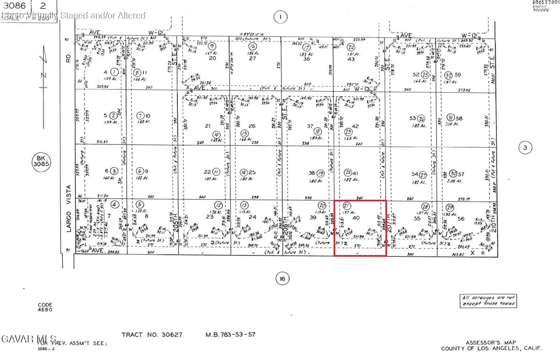 E Avenue Llano, CA 93544 - Photo 5 of 5 3086-002-021_map