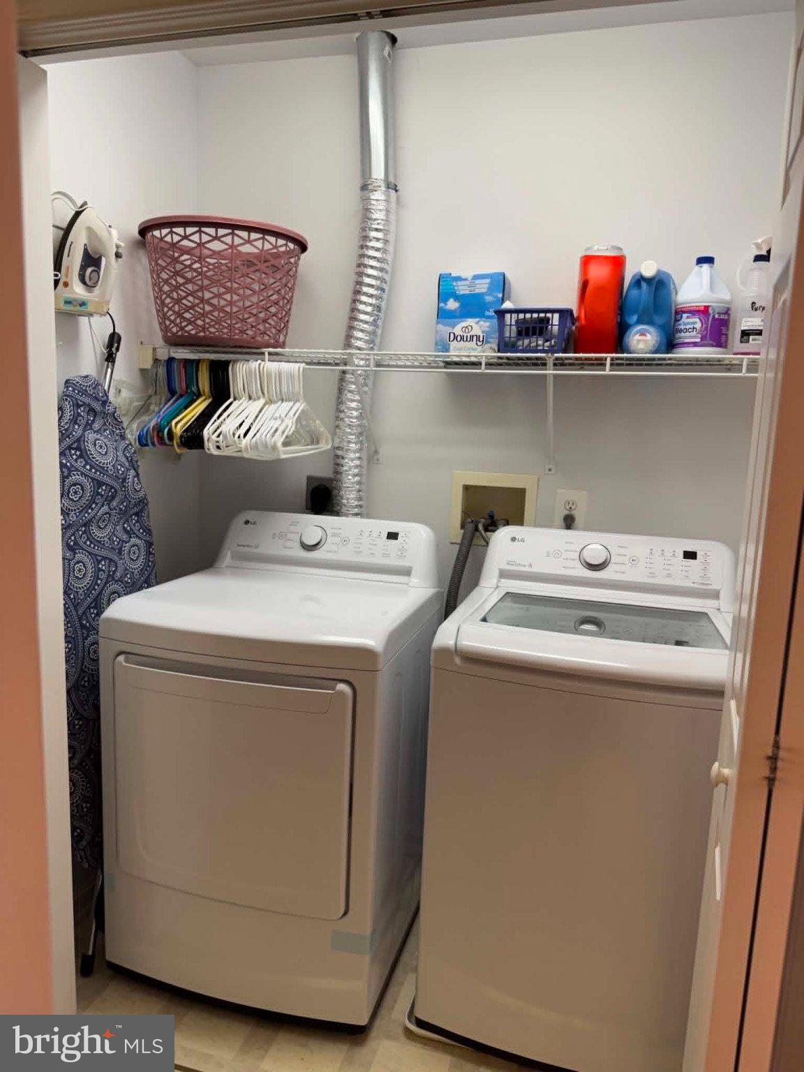 3826 Roundtree Road Jefferson, MD 21755 - Photo 14 of 19 a utility room with dryer and washer