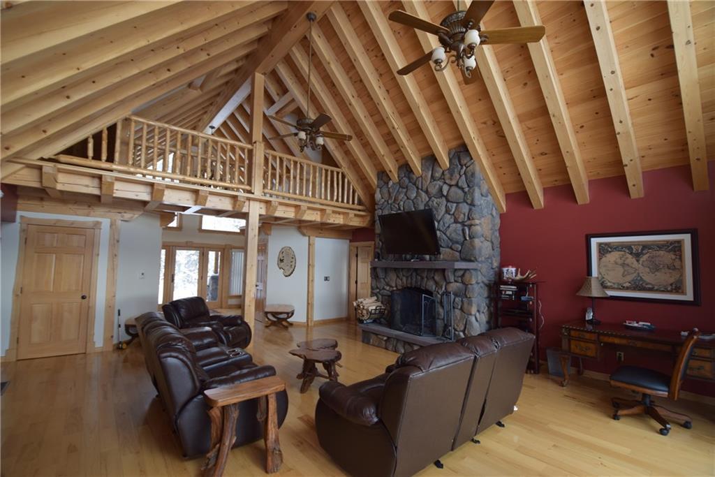 249 A Owlsboro Road Mount Chase, ME 04765 - Photo 15 of 35 View of the main foyer and catwalk...