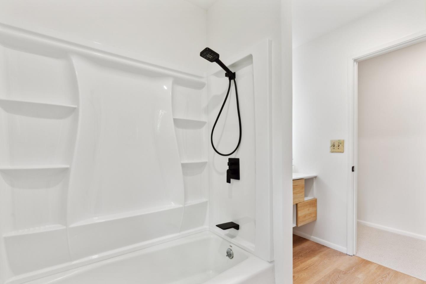 141 William Way Felton, CA 95018 - Photo 21 of 54 a bathroom with a bath tub and shower