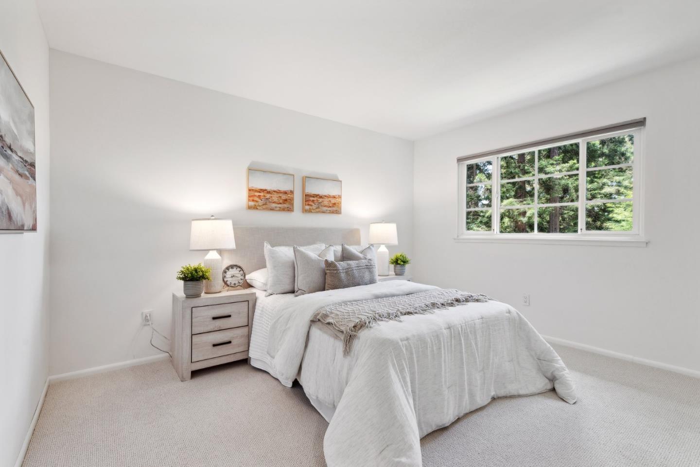 141 William Way Felton, CA 95018 - Photo 24 of 54 a bedroom with a bed and a window