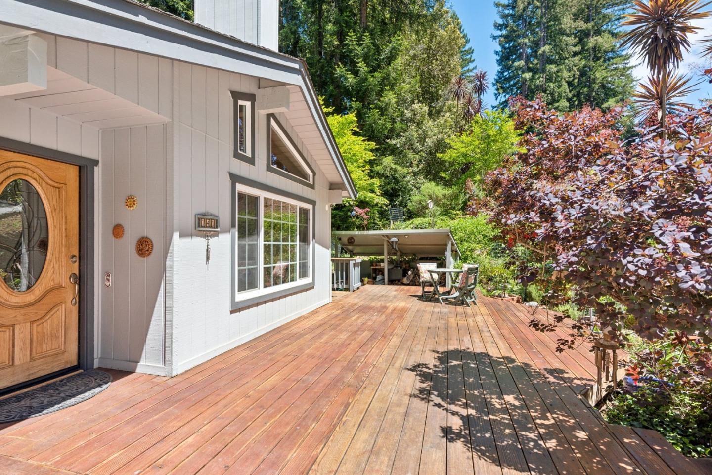 141 William Way Felton, CA 95018 - Photo 4 of 54 a view of a house with a yard