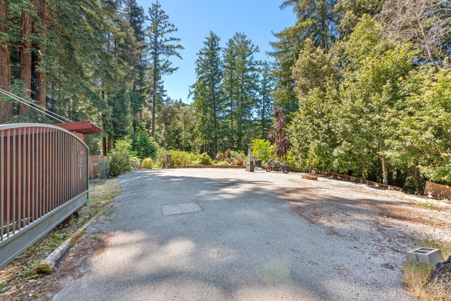 141 William Way Felton, CA 95018 - Photo 50 of 54 a view of a yard with large trees