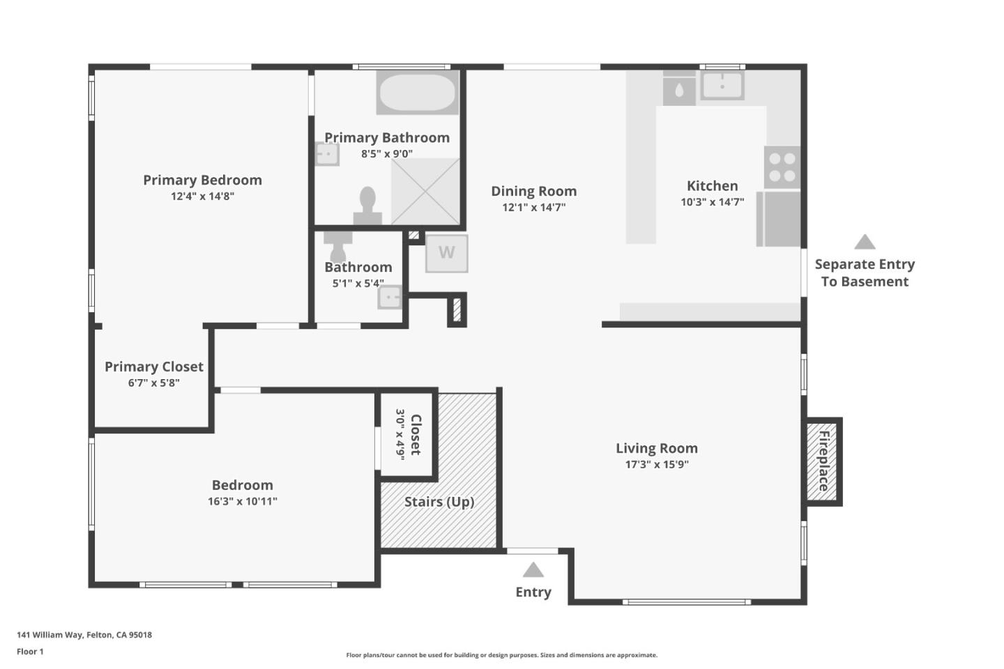 141 William Way Felton, CA 95018 - Photo 51 of 54 a picture of a refrigerator