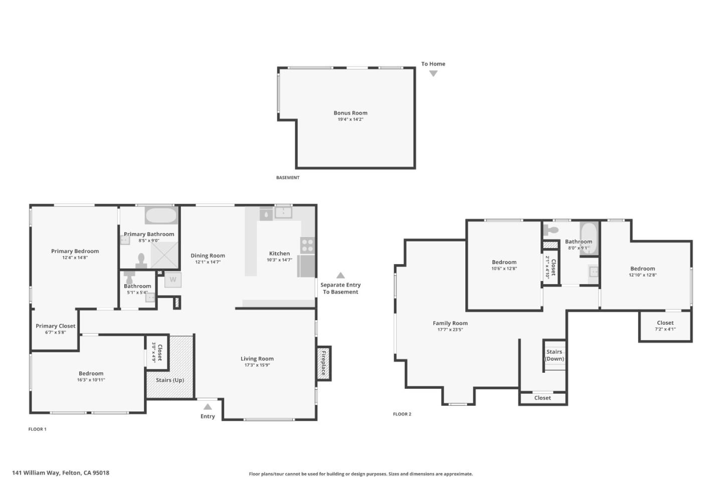 141 William Way Felton, CA 95018 - Photo 54 of 54 a picture of a wall with a white wall and white cabinet