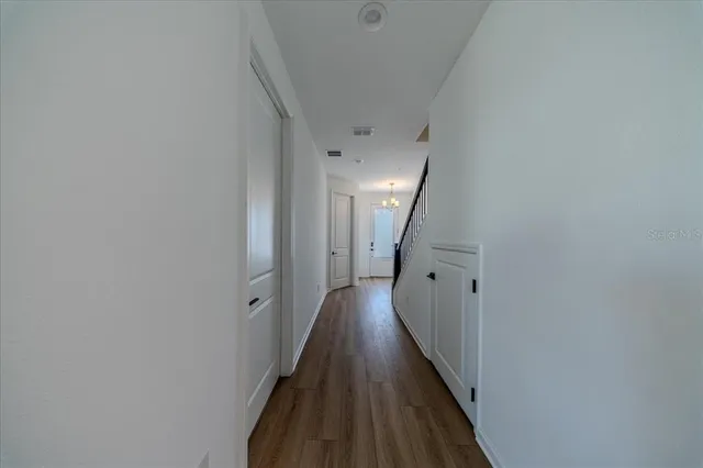 a view of an empty room with window