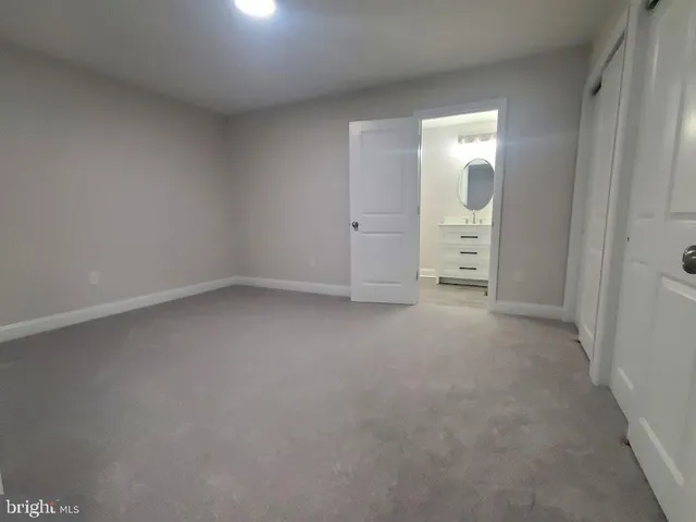 a view of empty room