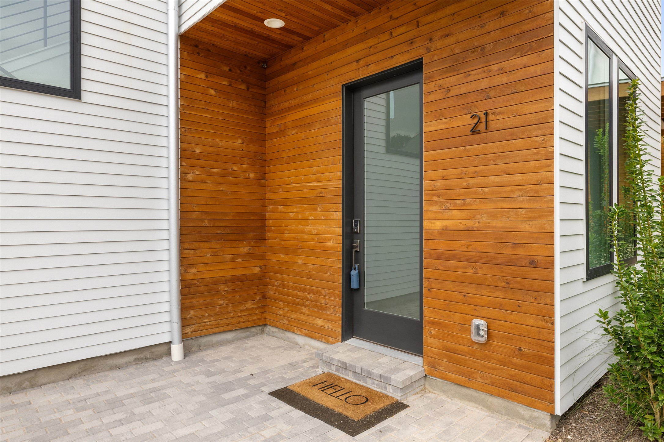 900 South 2nd Street, Unit 21 Austin, TX 78704 - Photo 7 of 25 a view of a door and brick wall