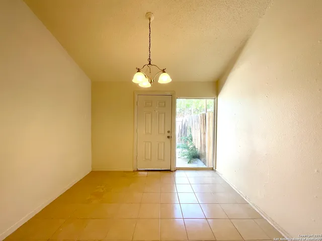 a view of a room with window