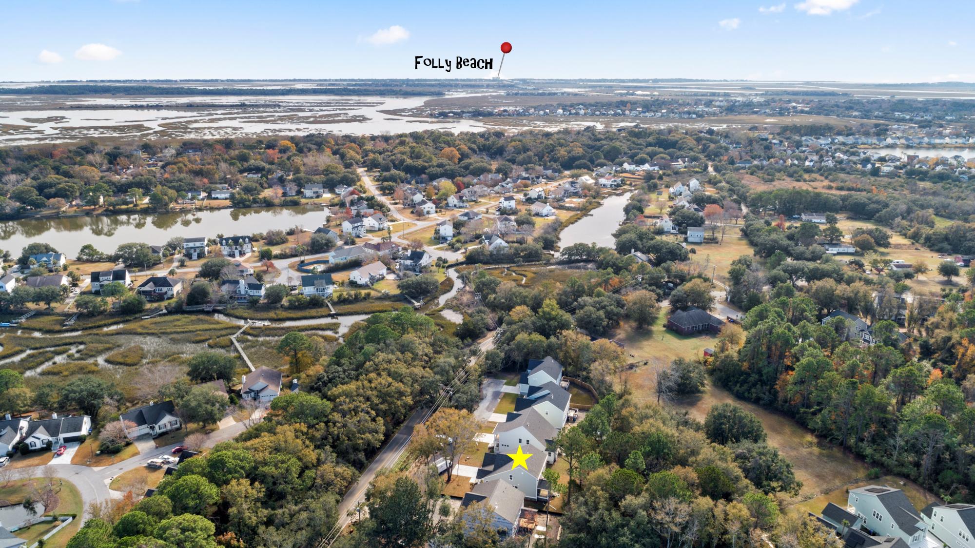 1605 Secessionville Road Charleston, SC 29412 - Photo 2 of 42 Drone - 1605 Secessionville