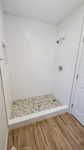 a view of wooden floor