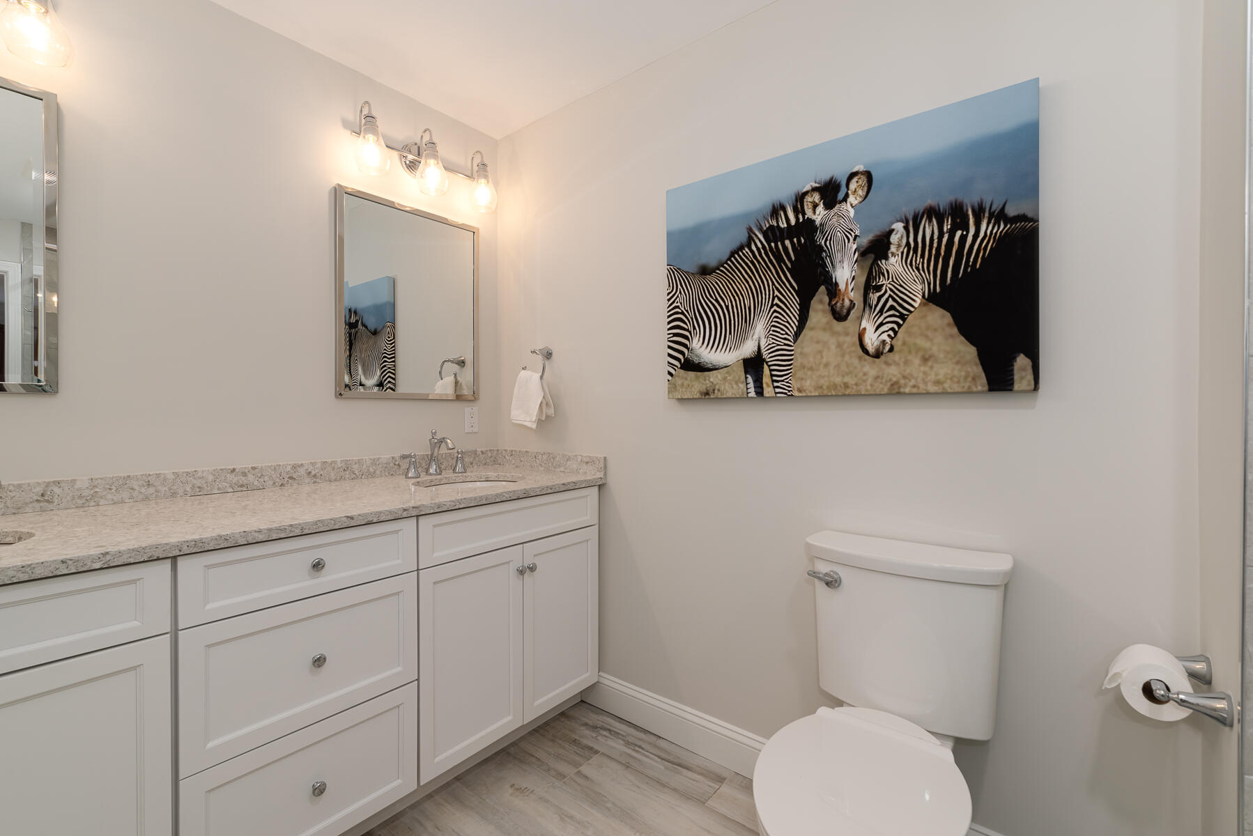 23 Gold Leaf Lane Mashpee, MA 02649 - Photo 20 of 33 a bathroom with a toilet a sink and mirror