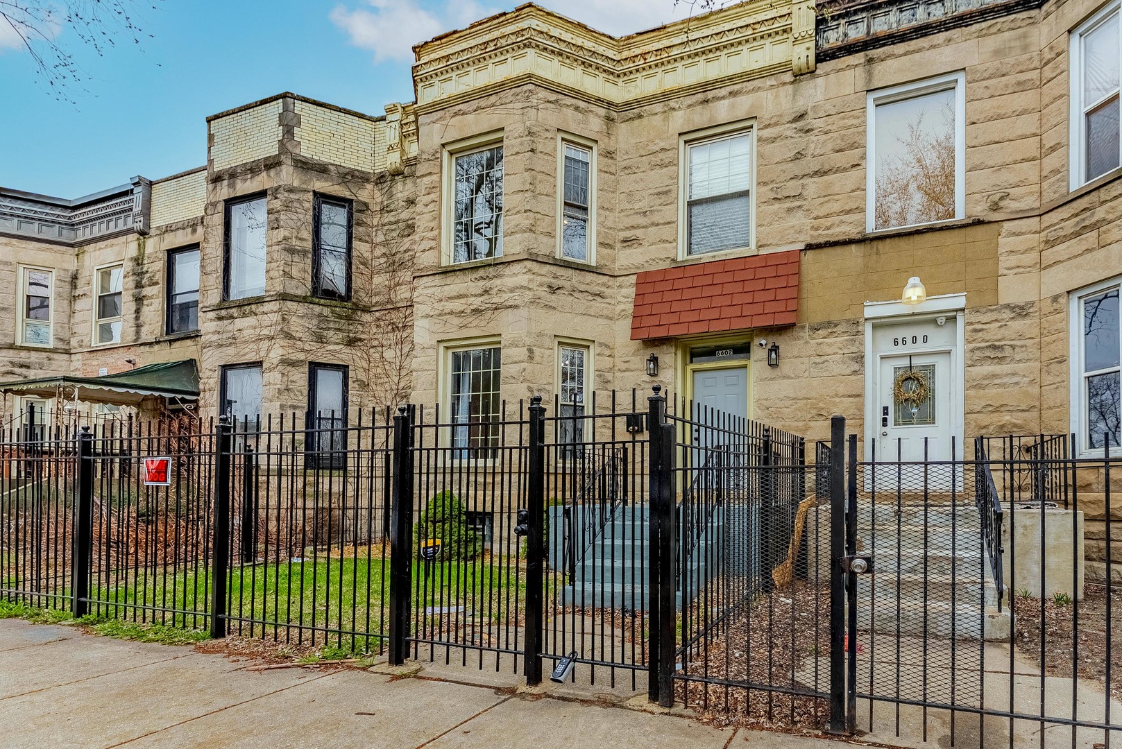 front view of a building