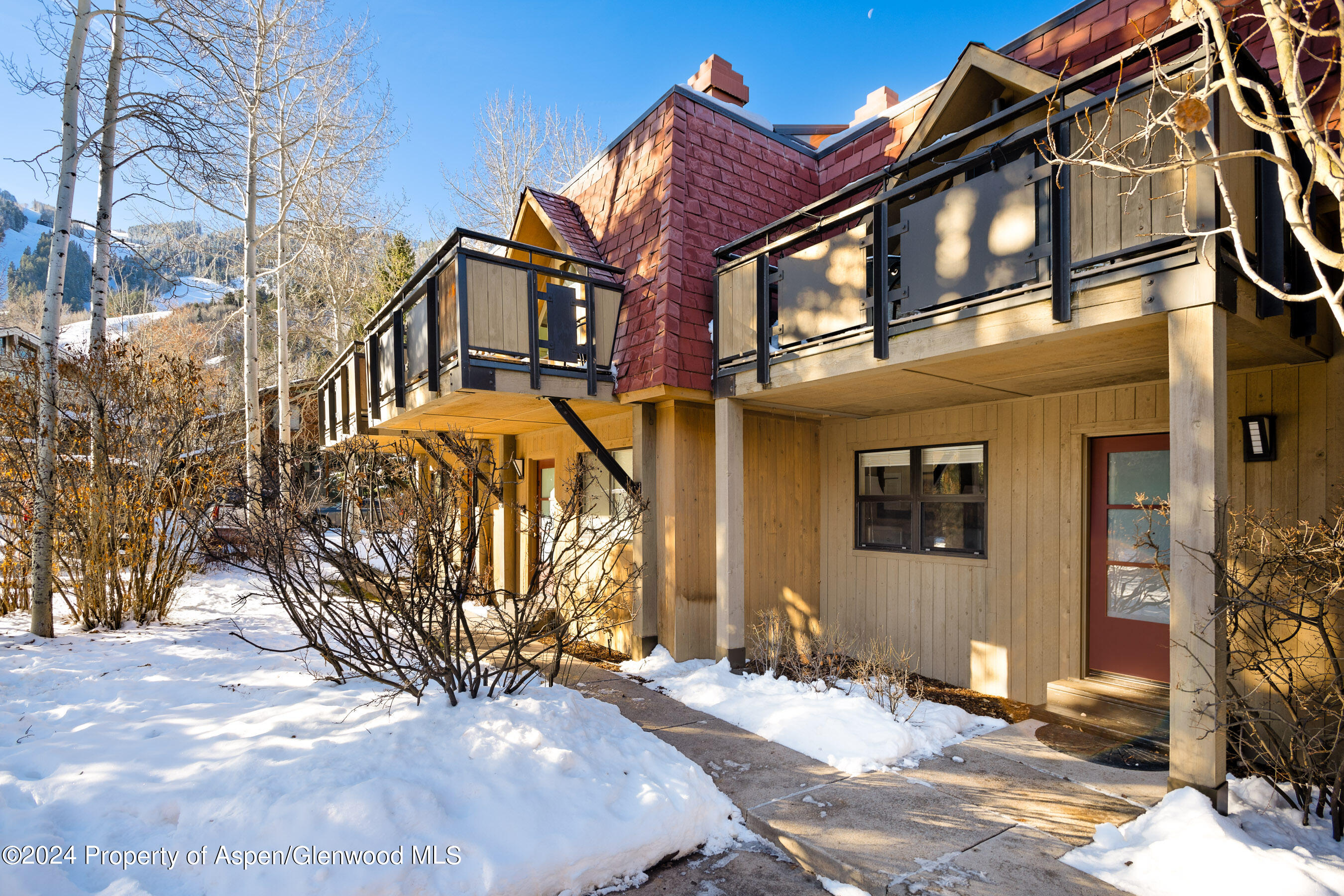 108 West Hyman Avenue, Unit 3 Aspen, CO 81611 - Photo 11 of 12 a view of a house with a yard