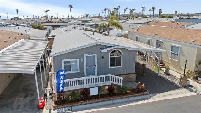 a view of a house with a terrace