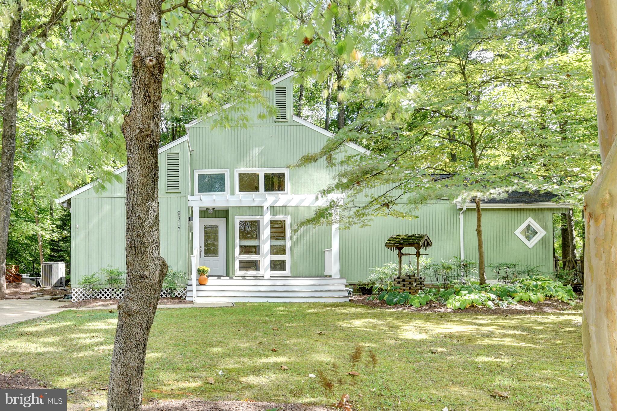 Inviting from porch