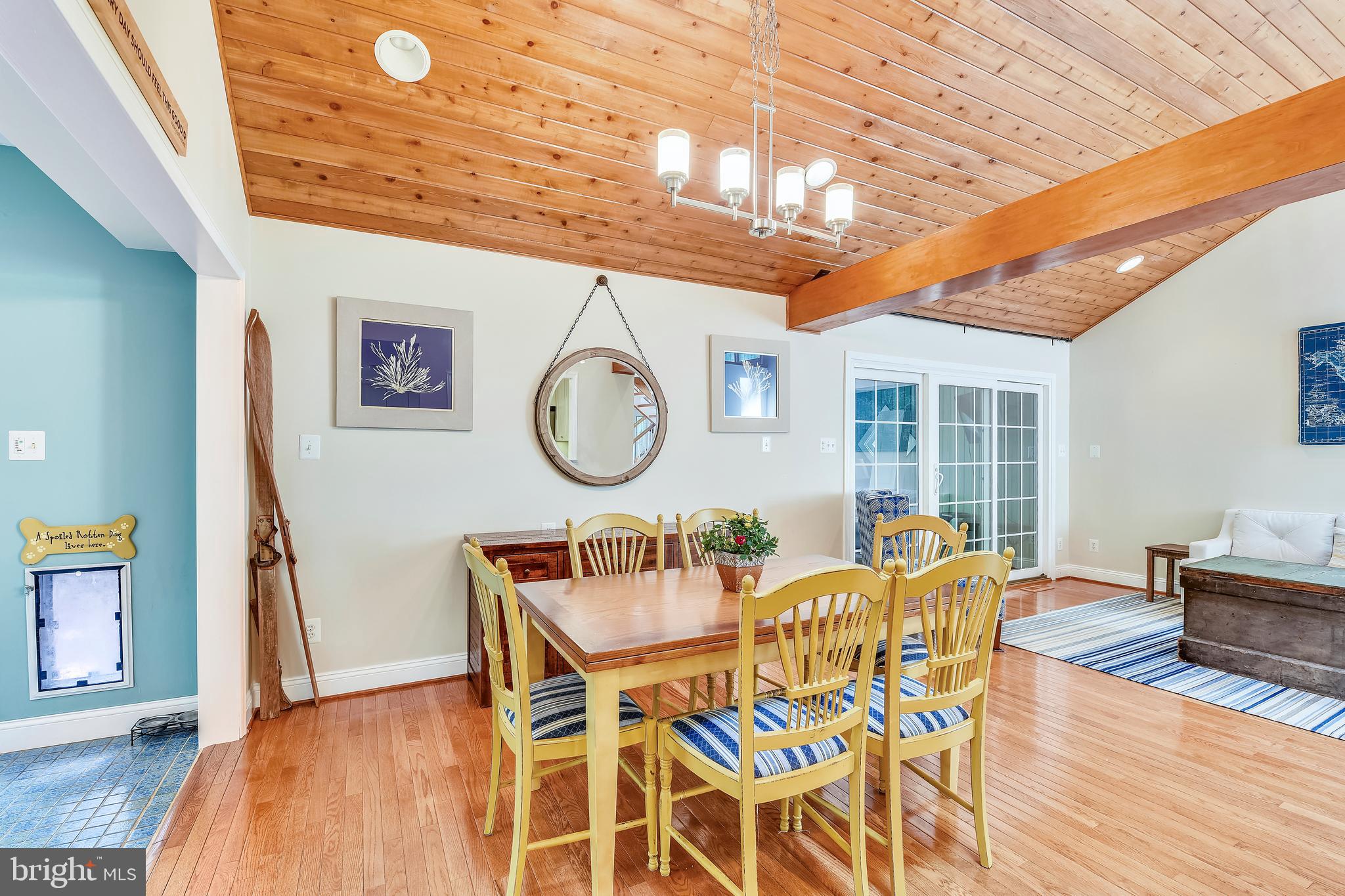 9317 Raintree Road Burke, VA 22015 - Photo 10 of 69 Cathedral wood paneled ceiling