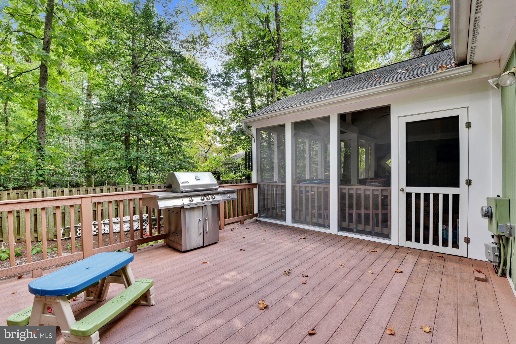 9317 Raintree Road Burke, VA 22015 - Photo 17 of 69 Trex decking & screed in deck