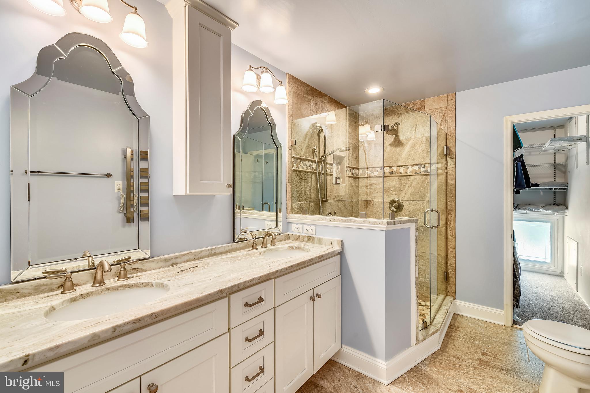 9317 Raintree Road Burke, VA 22015 - Photo 27 of 69 Fully renovated master bathroom