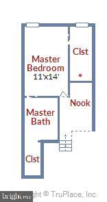 9317 Raintree Road Burke, VA 22015 - Photo 68 of 69 Floor plan: upper level