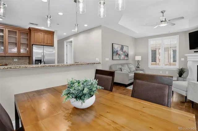 a living room with furniture and window
