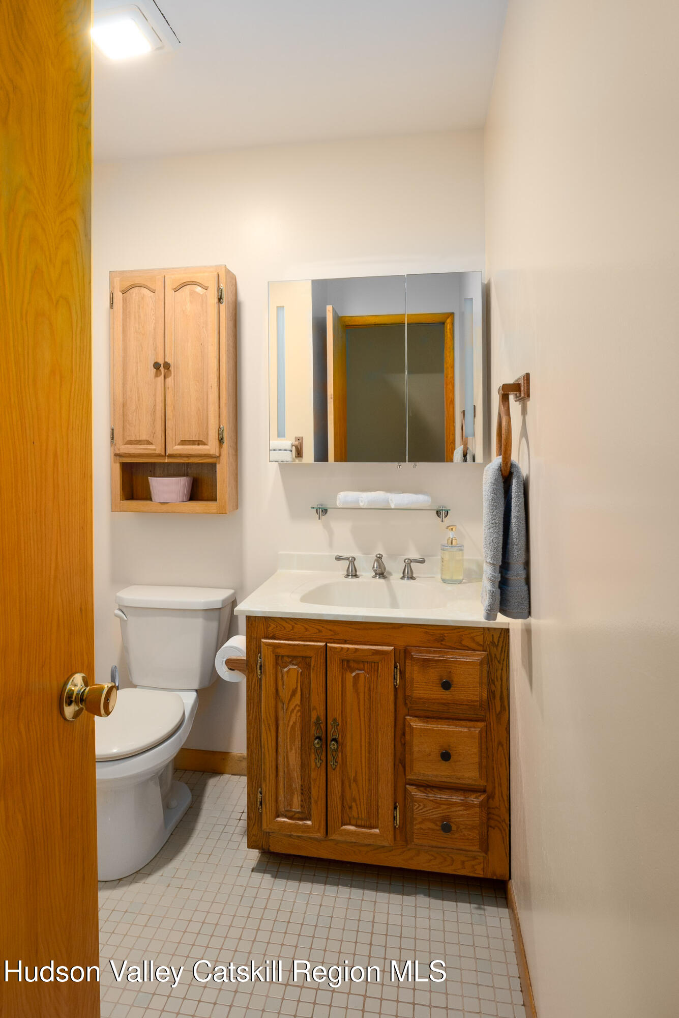 170 Macdaniel Road Woodstock, NY 12498 - Photo 15 of 33 a bathroom with a sink a toilet and mirror