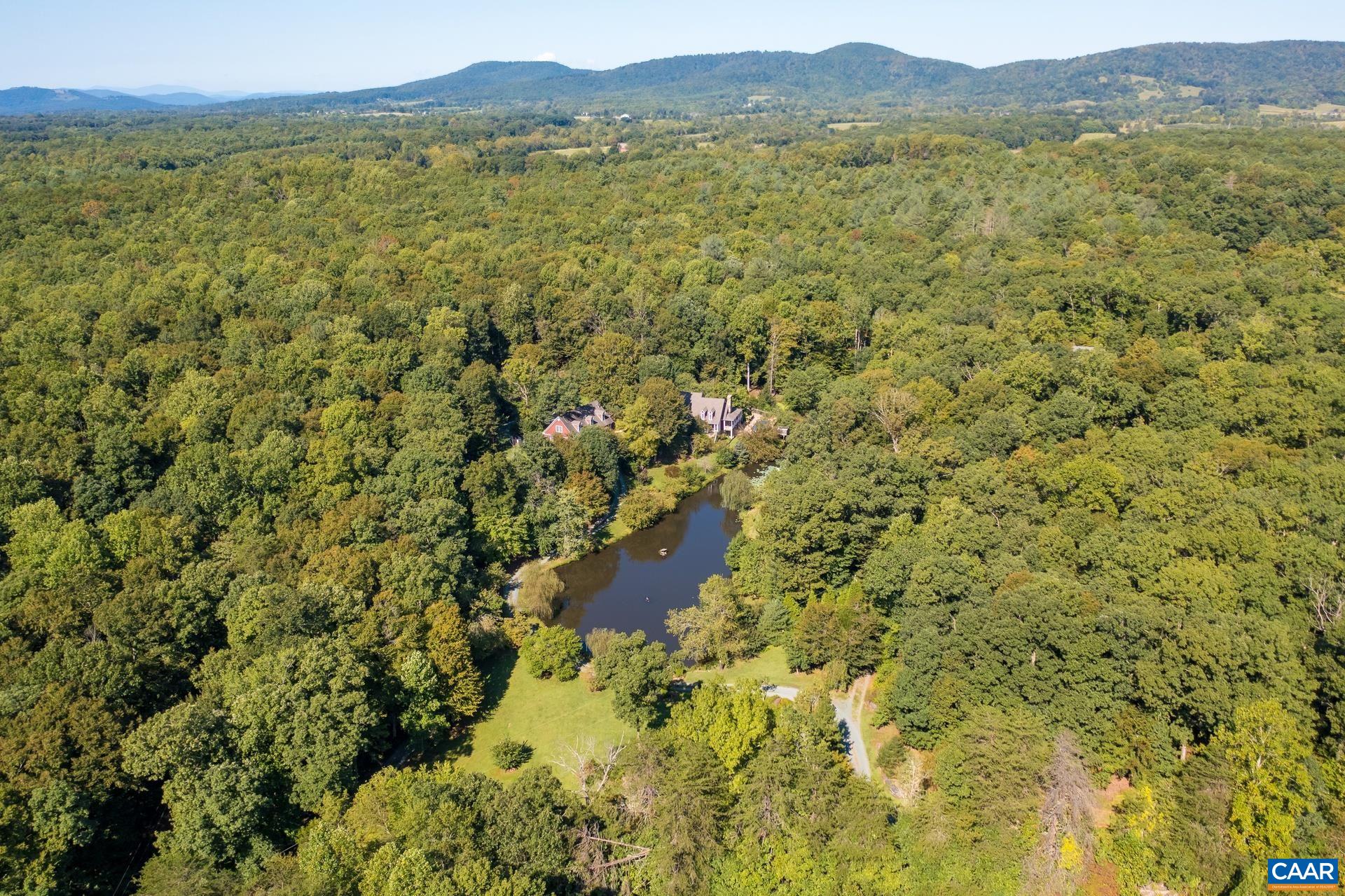 684 Campbell Road Keswick, VA 22947 - Photo 13 of 51 a view of lake and mountain