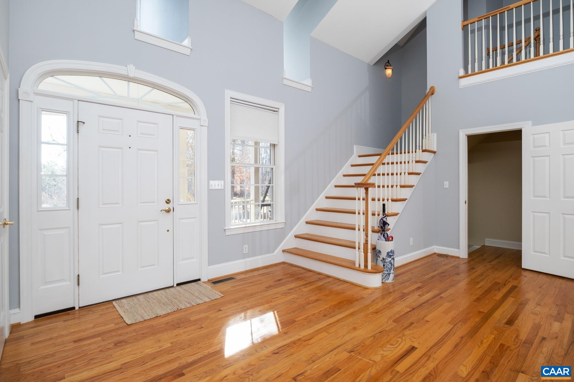 684 Campbell Road Keswick, VA 22947 - Photo 15 of 51 a view of entryway with wooden floor